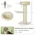 PawHut - arbre à chat multi-équipement H.105 cm - beige PawHut - arbre à chat multi-équipement H.105 cm - beige