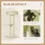 PawHut - arbre à chat multi-équipement H.105 cm - beige PawHut - arbre à chat multi-équipement H.105 cm - beige