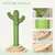 PawHut - griffoir chat design cactus H.60 cm - vert