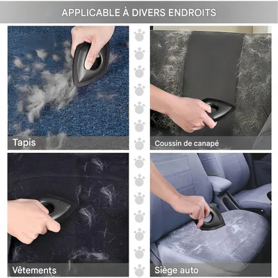 CoolPetGear Brosse d'épilation pour animaux de compagnie