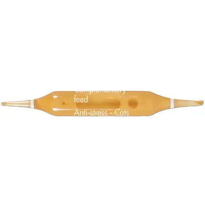 Ampoules anti-stress pour chat, valériane et passiflore, 18 ampoules de 1 m