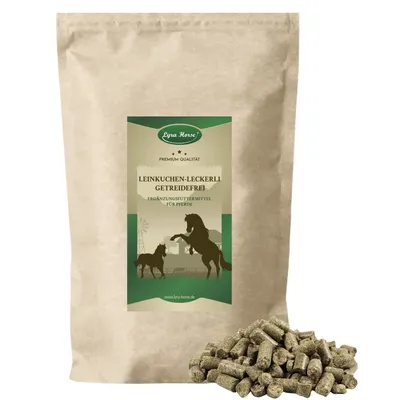 Lyra Horse® Gâteau au lin sans céréales