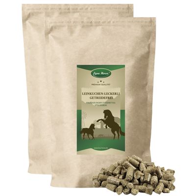 Lyra Horse® Gâteau au lin sans céréales