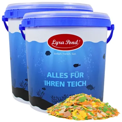 Lyra Pond® Pond Multi Flakes en seau Lyra Pond® Pond Multi Flakes en seau