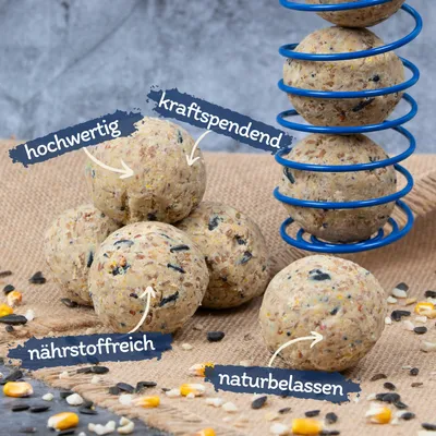 Lyra Pet® Premium Boulettes de mésanges sans filet Ã 85 g