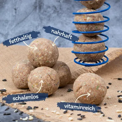 Lyra Pet® Gourmet Boulettes de mésanges sans coquille sans filet Ã 80 g