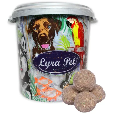 Lyra Pet® Gourmet Boulettes de mésanges sans coquille sans filet Ã 80 g