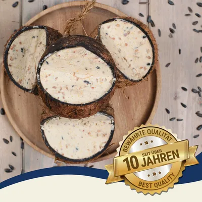 Lyra Pet® Noix de coco farcie avec coupe en V