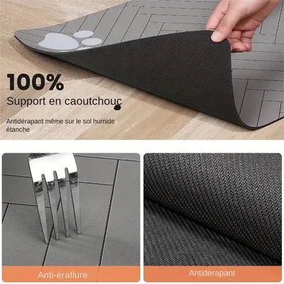 IntiMeg Tapis pour nourriture pour chien