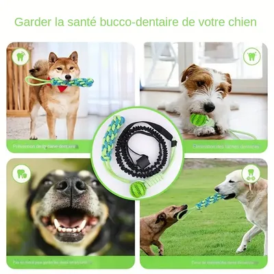 MCBOSON  Jouet en corde pour chien
