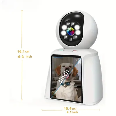 MCBOSON  Caméra de Sécurité Intérieure 3MP HD WiFi