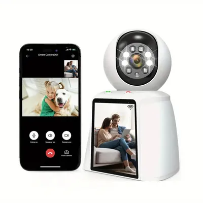MCBOSON Cámara de seguridad WiFi para interiores HD de 3 MP
