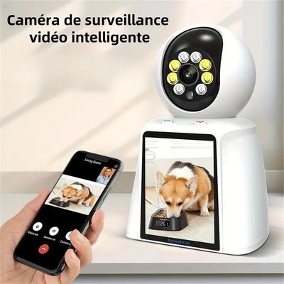 MCBOSON Cámara de seguridad WiFi para interiores HD de 3 MP