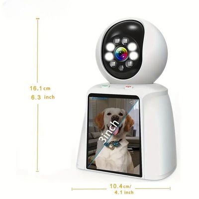 MCBOSON Cámara de seguridad WiFi para interiores HD de 3 MP