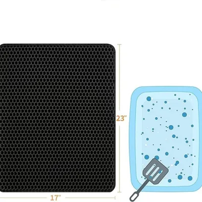 IntiMeg Tapis pour chat - Captateur de sable de chat