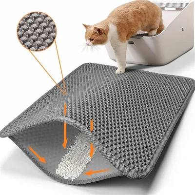 IntiMeg Alfombrilla para gatos - Atraparelas para gatos