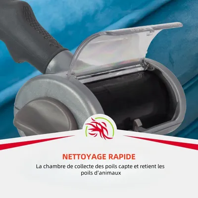 MCBOSON Brosse réutilisable à rouleau pour épilation