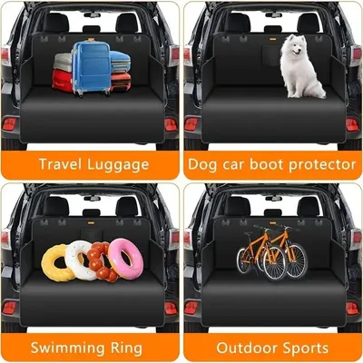 MCBOSON Tapis de coffre de voiture pour chien MCBOSON Tapis de coffre de voiture pour chien