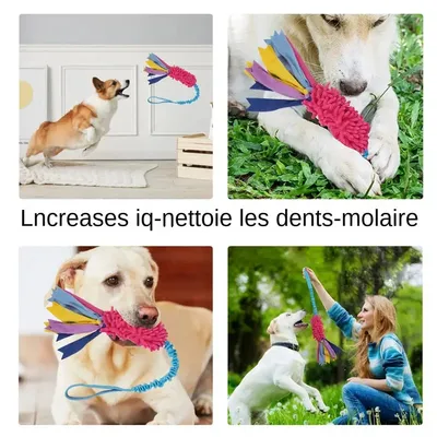 MCBOSON Jouet en corde pour chien,anti déchirure