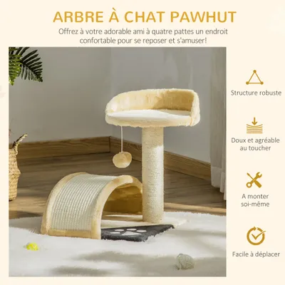 PawHut - arbre à chat griffoir grattoir design PawHut - arbre à chat griffoir grattoir design