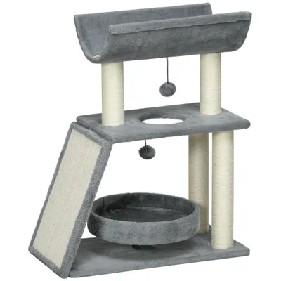 PawHut - arbre à chat design multiforme