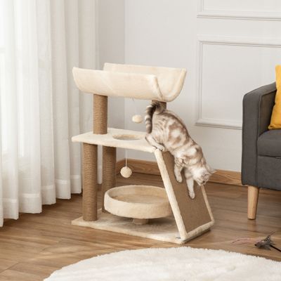 PawHut - arbre à chat design multiforme