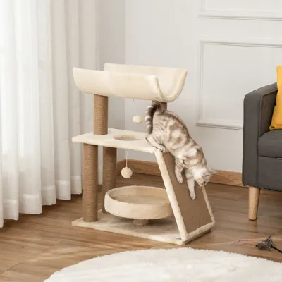 PawHut - arbre à chat design multiforme