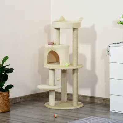 PawHut - arbre à chat design oreilles