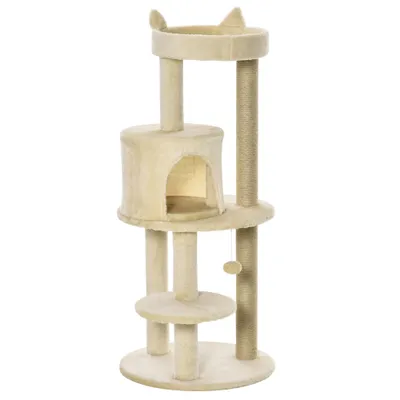 PawHut - arbre à chat design oreilles