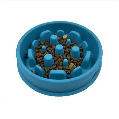 Pet Planet Bol d'alimentation lente en silicone