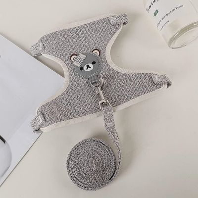 MCBOSON  1PCS Harnais et laisse réglable pour lapins et petits animaux
