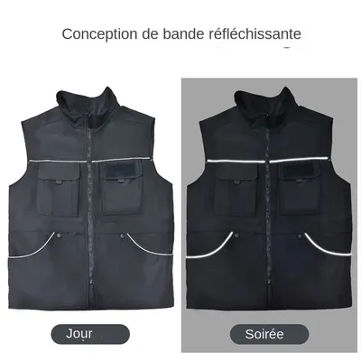 MCBOSON  Gilet de dressage en tissu Oxford