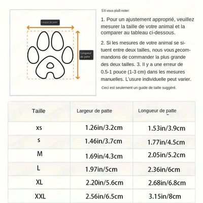 MCBOSON Hundeschuhe