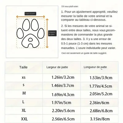 MCBOSON Hundeschuhe
