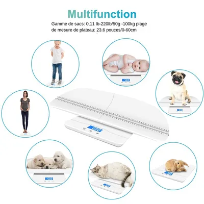 MCBOSON  Balance Numérique pour Animaux de Compagnie