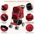 GIANTEX Zusammenklappbarer Kinderwagen für Hunde und Katzen GIANTEX Zusammenklappbarer Kinderwagen für Hunde und Katzen