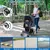 GIANTEX Poussette Pliable pour Chien et Chat