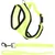 Harnais avec laisse Jaune fluo pour grand chat Harnais avec laisse Jaune fluo pour grand chat