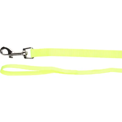 Harnais avec laisse Jaune fluo pour grand chat Harnais avec laisse Jaune fluo pour grand chat