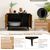 GIANTEX Maison de Toilette pour Chat, Armoire pour Chat, Style Industriel