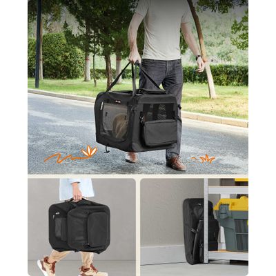 Feandrea Sac Transport Chat Chien, Caisse Pliable Animaux de Companie