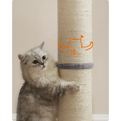 Feandrea Griffoir pour Chat, Poteau à Gratter en Sisal