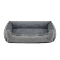 Feandrea Panier pour Chiens, Lit pour Animaux, Canapé, en Tissu Façon Lin