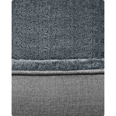 Feandrea Panier pour Chiens, Lit pour Animaux, Canapé, en Tissu Façon Lin