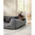 Feandrea Panier pour Chiens, Lit pour Animaux, Canapé, en Tissu Façon Lin