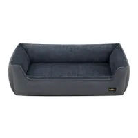 Feandrea Panier pour Chiens, Lit pour Animaux, Canapé, en Tissu Façon Lin
