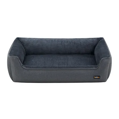 Feandrea Panier pour Chiens, Lit pour Animaux, Canapé, en Tissu Façon Lin