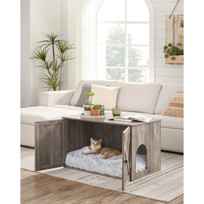 Feandrea Maison de Toilette Chat, Meuble Litière Chat