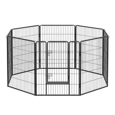 Feandrea Parc pour Chien, Enclos pour Chiot, Clôture, Chenil Feandrea Parc pour Chien, Enclos pour Chiot, Clôture, Chenil