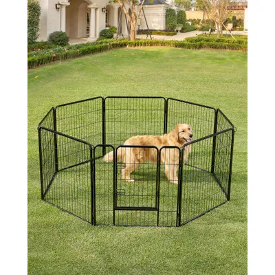 Feandrea Parc pour Chien, Enclos pour Chiot, Clôture, Chenil